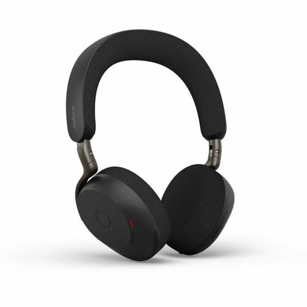 Jabra Evolve3 75 MS Stereo Bluetooth ANC Wireless Headset with Charging Pad and Link 390C Adapter