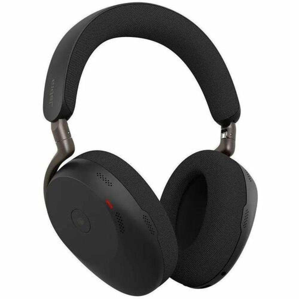 Jabra Evolve3 85 MS Stereo Bluetooth ANC Wireless Headset with Charging Pad and Link 390A Adapter