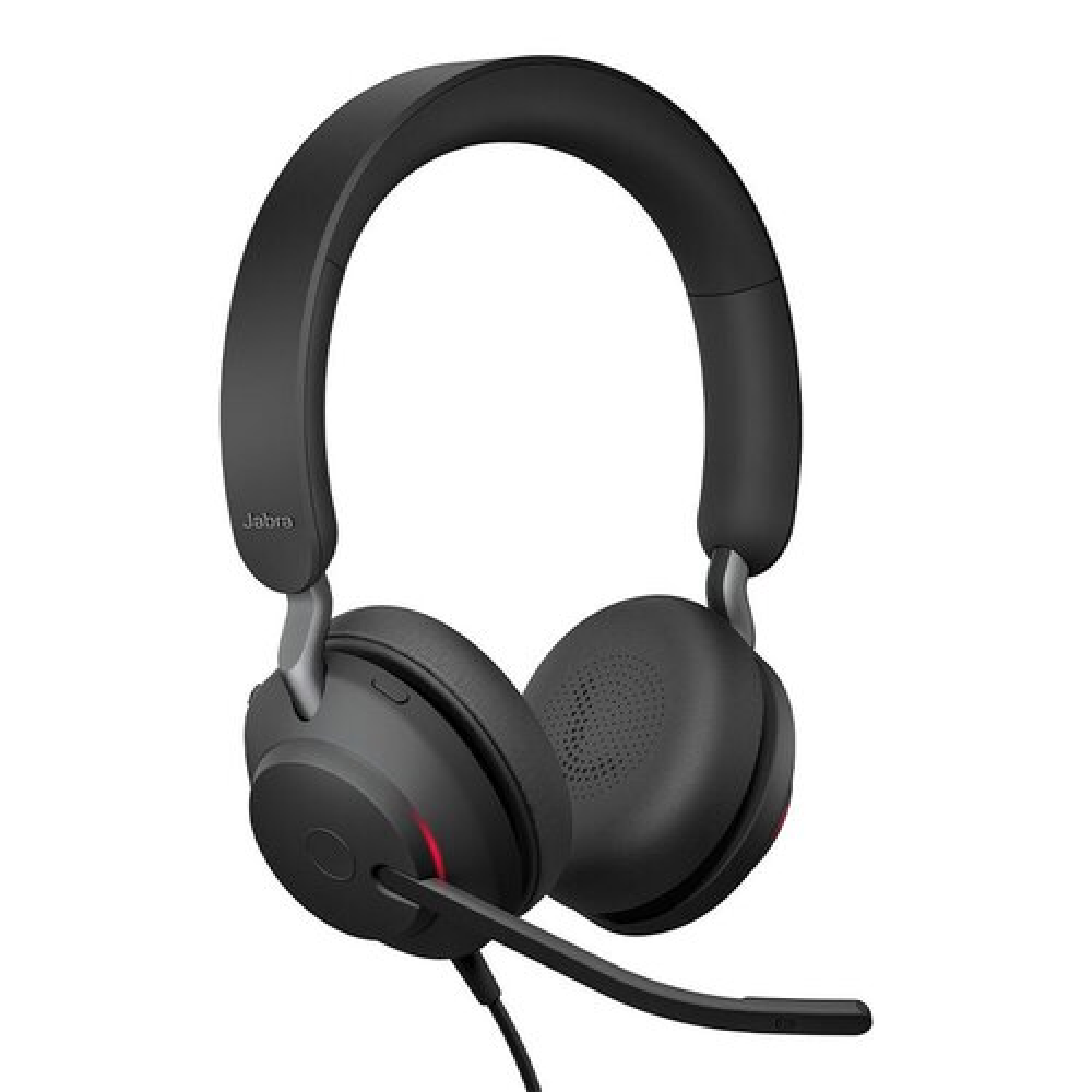 Jabra Evolve2 40 SE UC Corded Stereo Headset USB-C and USB-A