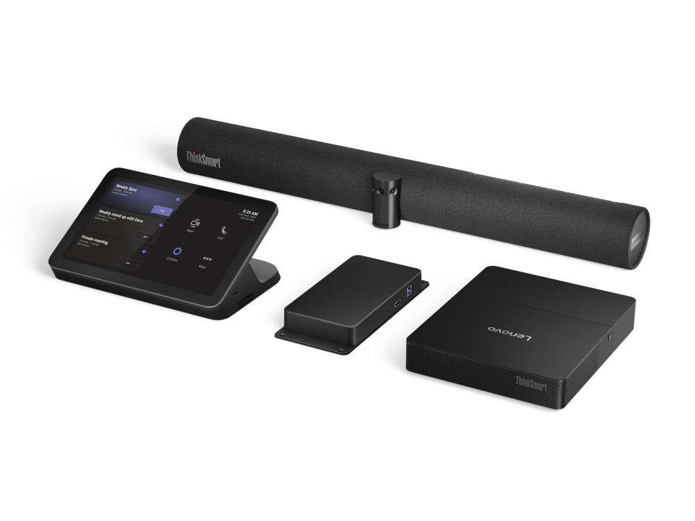 Lenovo TS Core Full Room Kit Bar180 IP Controller U5 MTR Win11 IoT 3YR Monitor Accessories