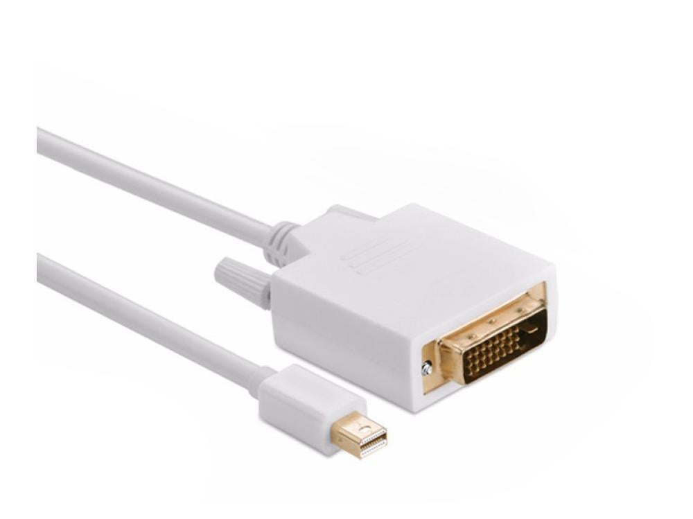 3M Mini DisplayPort To DVI D Cable White Display Cables Adapter