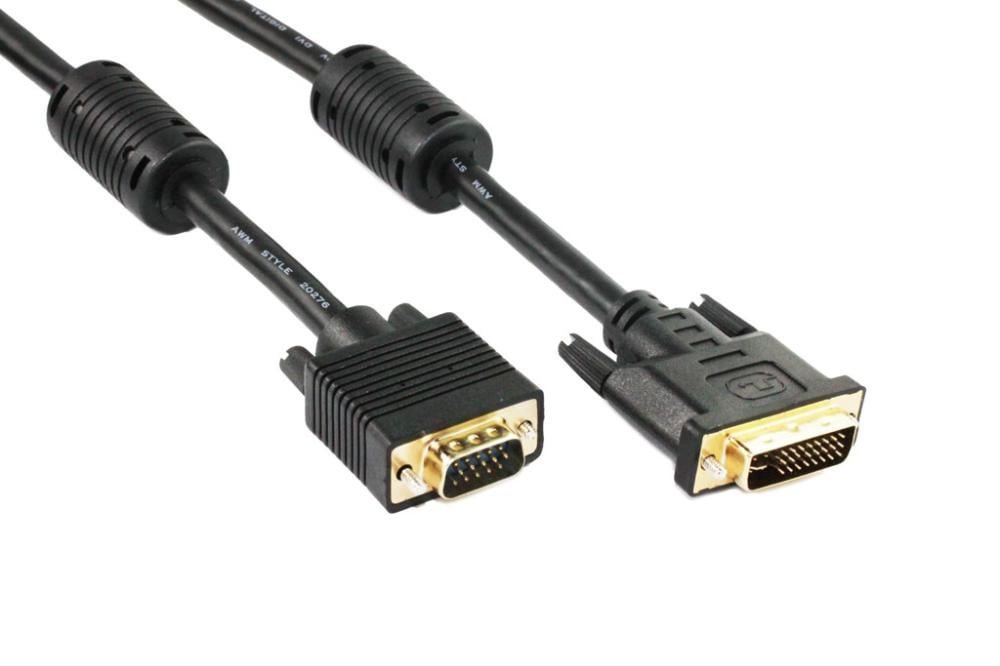 1.5M DVI I M To VGA Hd15M Cable Display Adapter