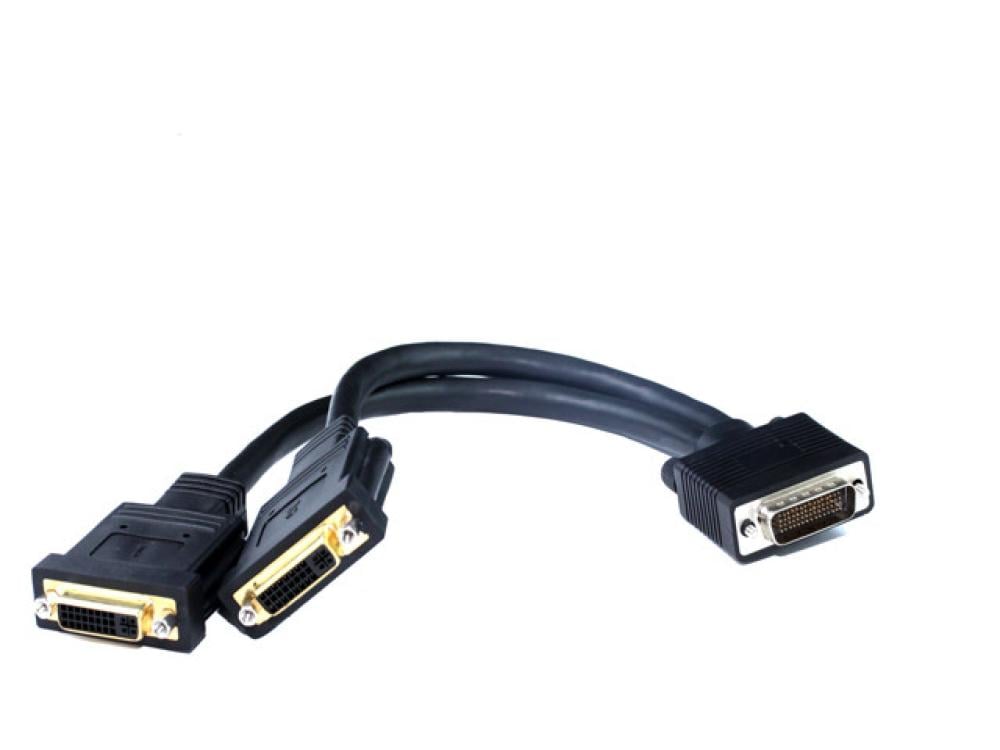 30Cm LFH60 DMS60 To Dual DVI Cable Display Adapter