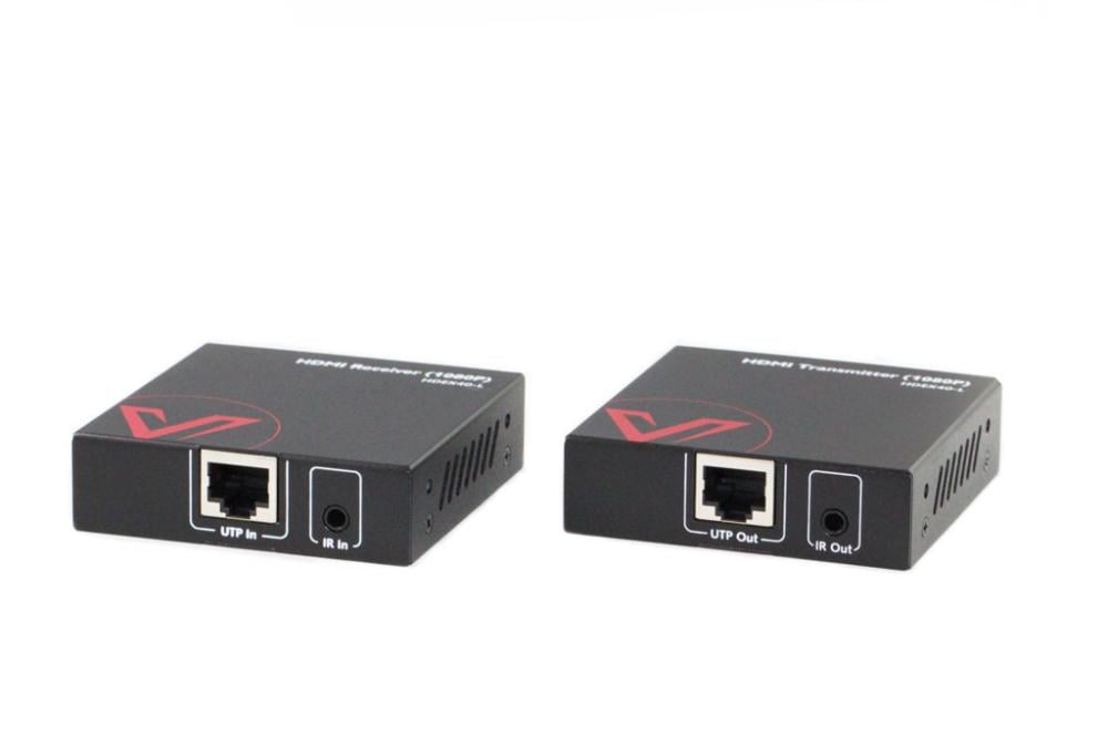 HDMI 50M Extender over Single Cat5/Cat6 with IR and PoE