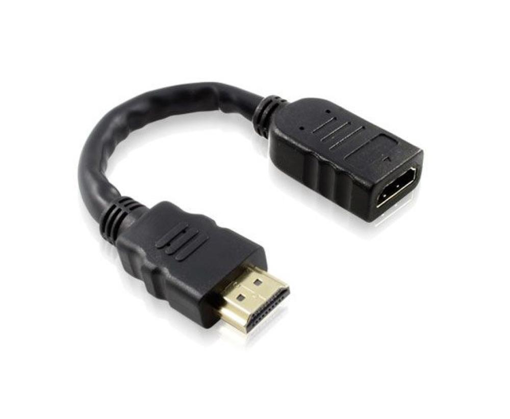 HDMI Port Saver 20Cm Supports 4K Display Cables Adapter