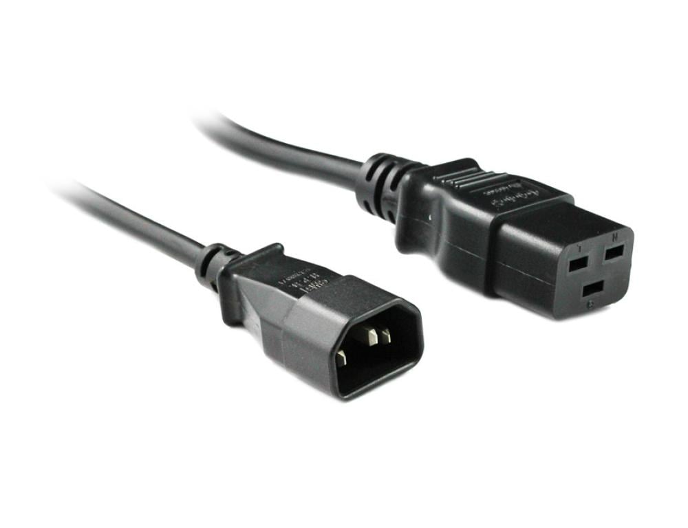 1M IEC C14 C19 Power Cable