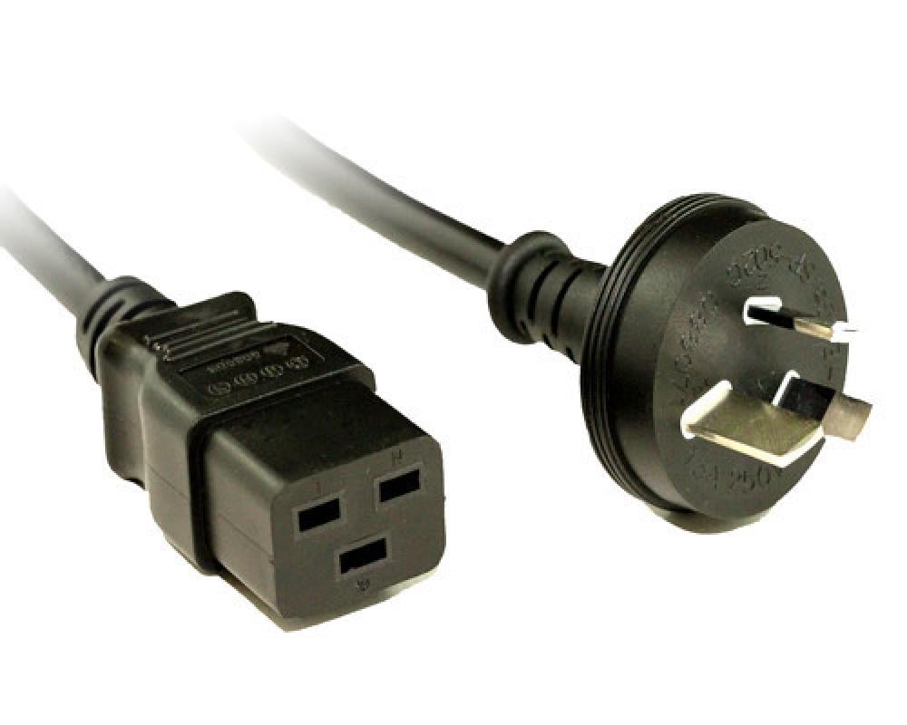 5M 15A Wall To IEC C19 Power Cable