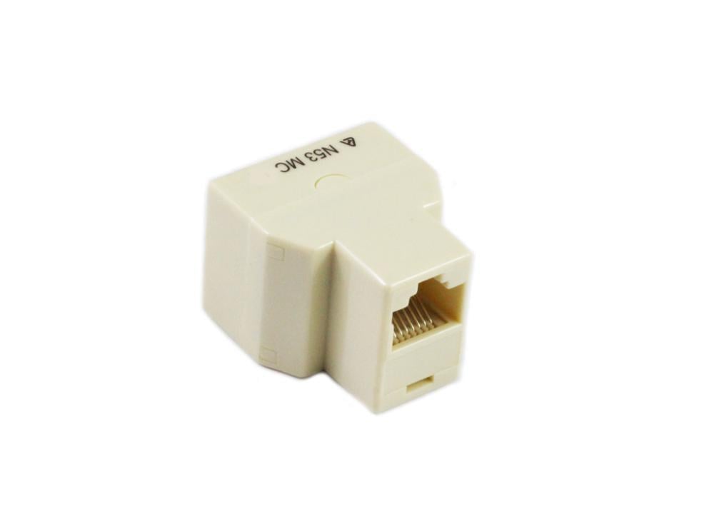 RJ45 3 Way Coupler Network Accessories