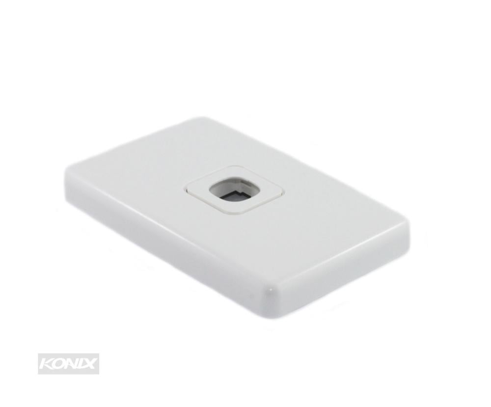 1 Port Australian Style RJ45 Wall Plate Network Accessories