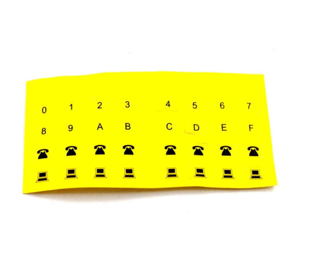 Label Sticker For Installation Network Accessories