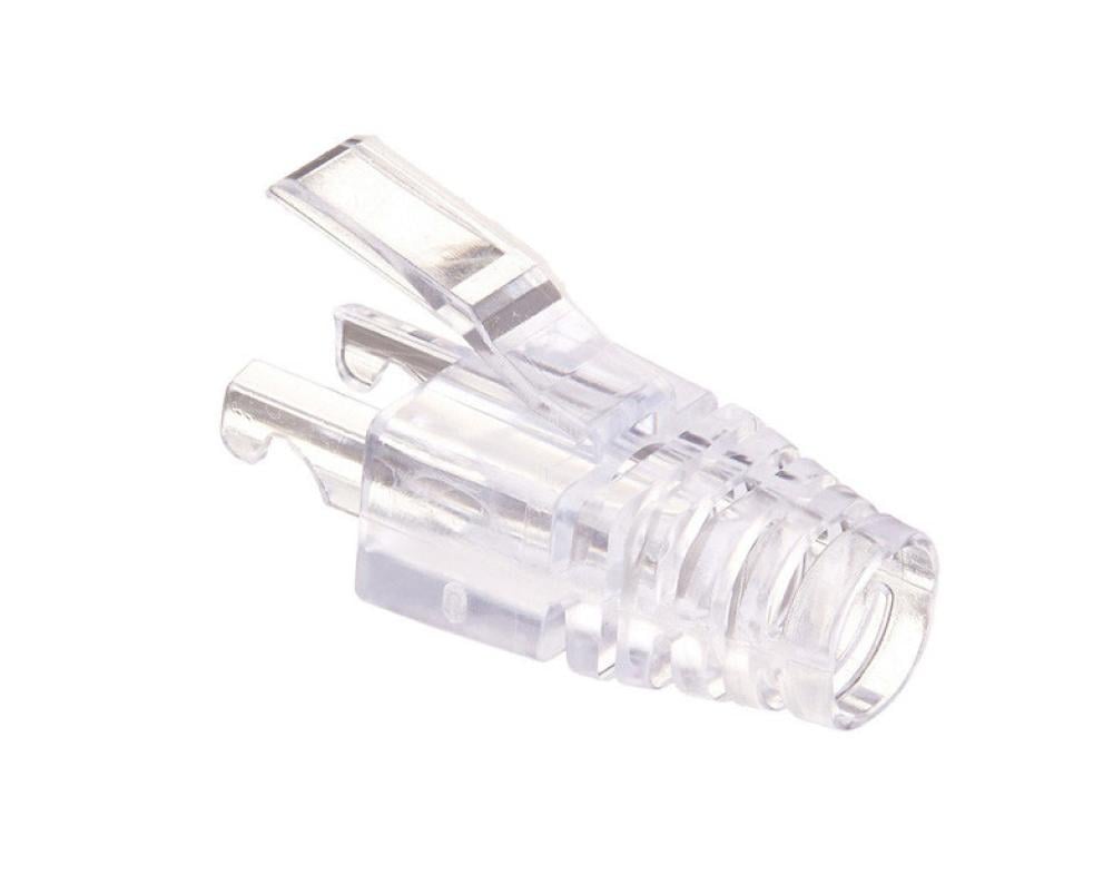 Plugmaster Transparent Cat6 Boot Od6.0Mm Network Accessories