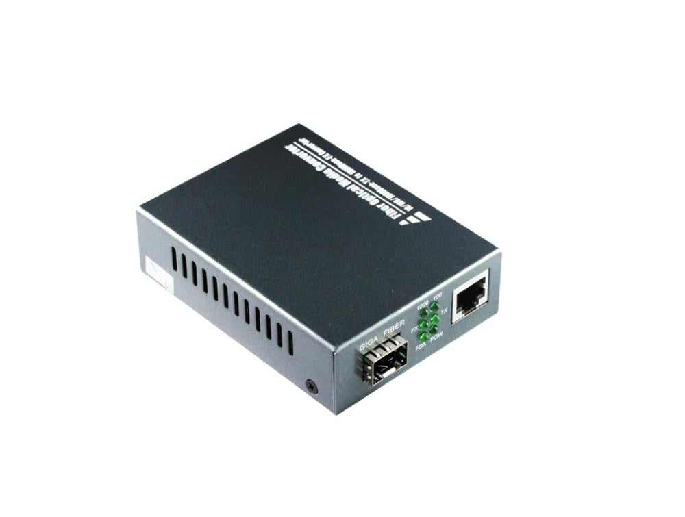 Gigabit Media Converter With SFP Port Network Accessories