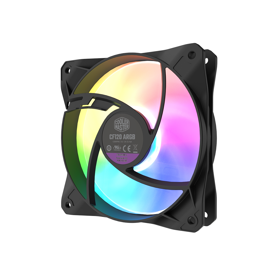 Cooler Master 120mm ARGB PWM Fan Black OEM Edition
