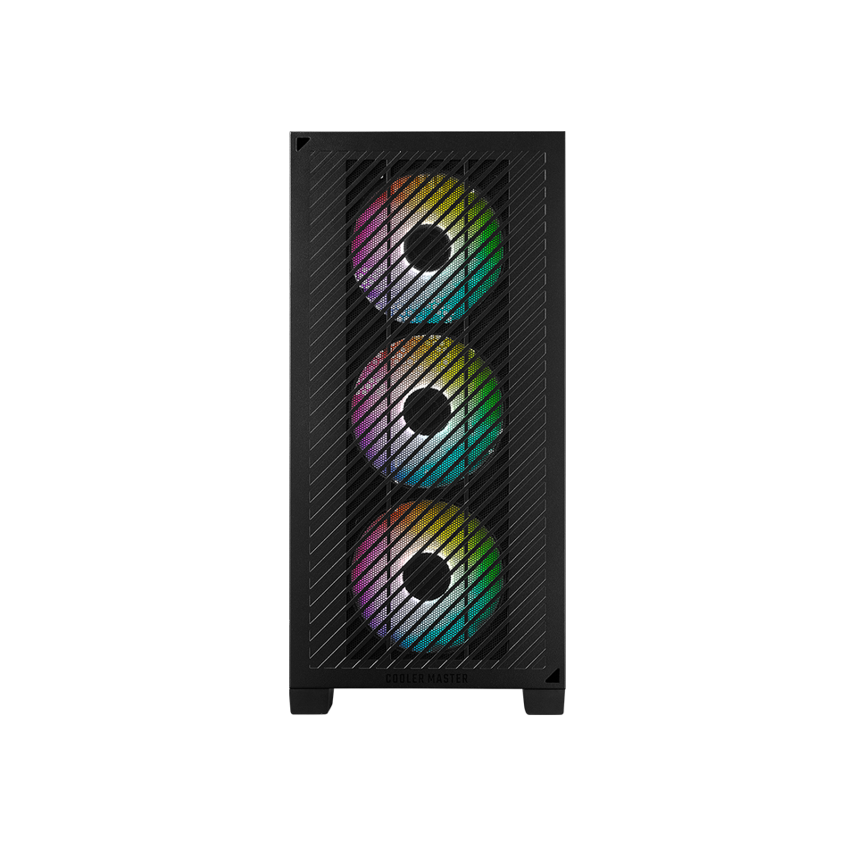 Cooler Master Elite 301 ARGB mATX Case With 4 ARGB Fans
