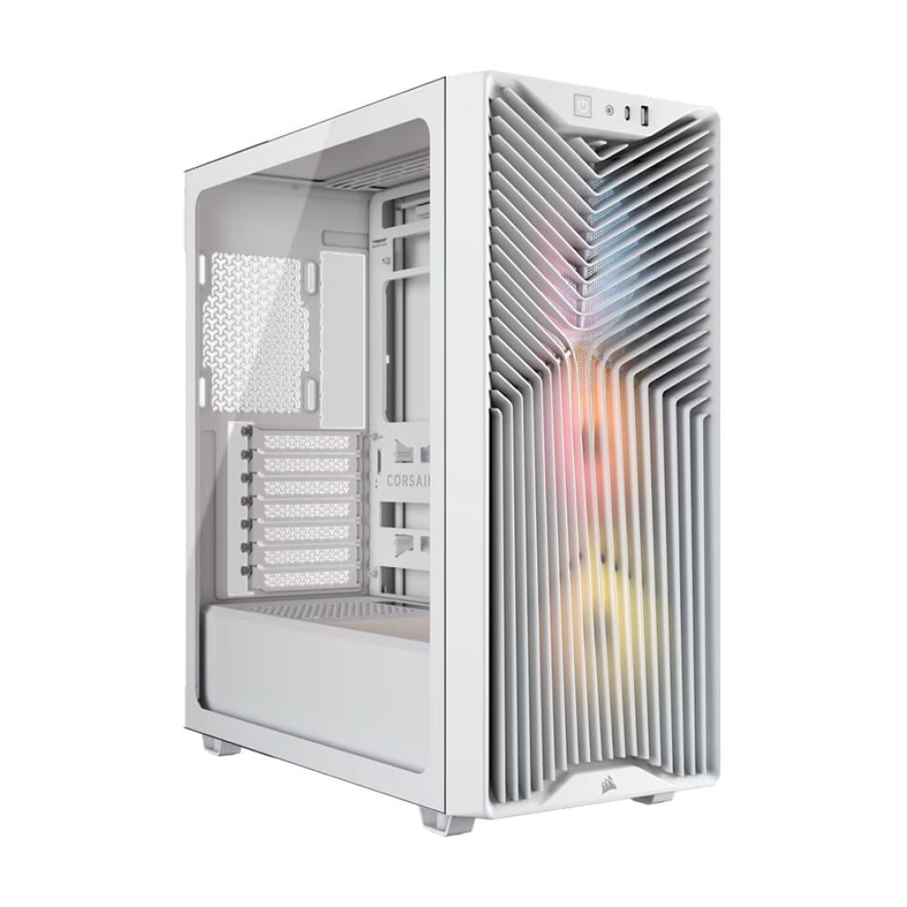 Corsair 3200D RS ARGB White Mid Tower PC Case