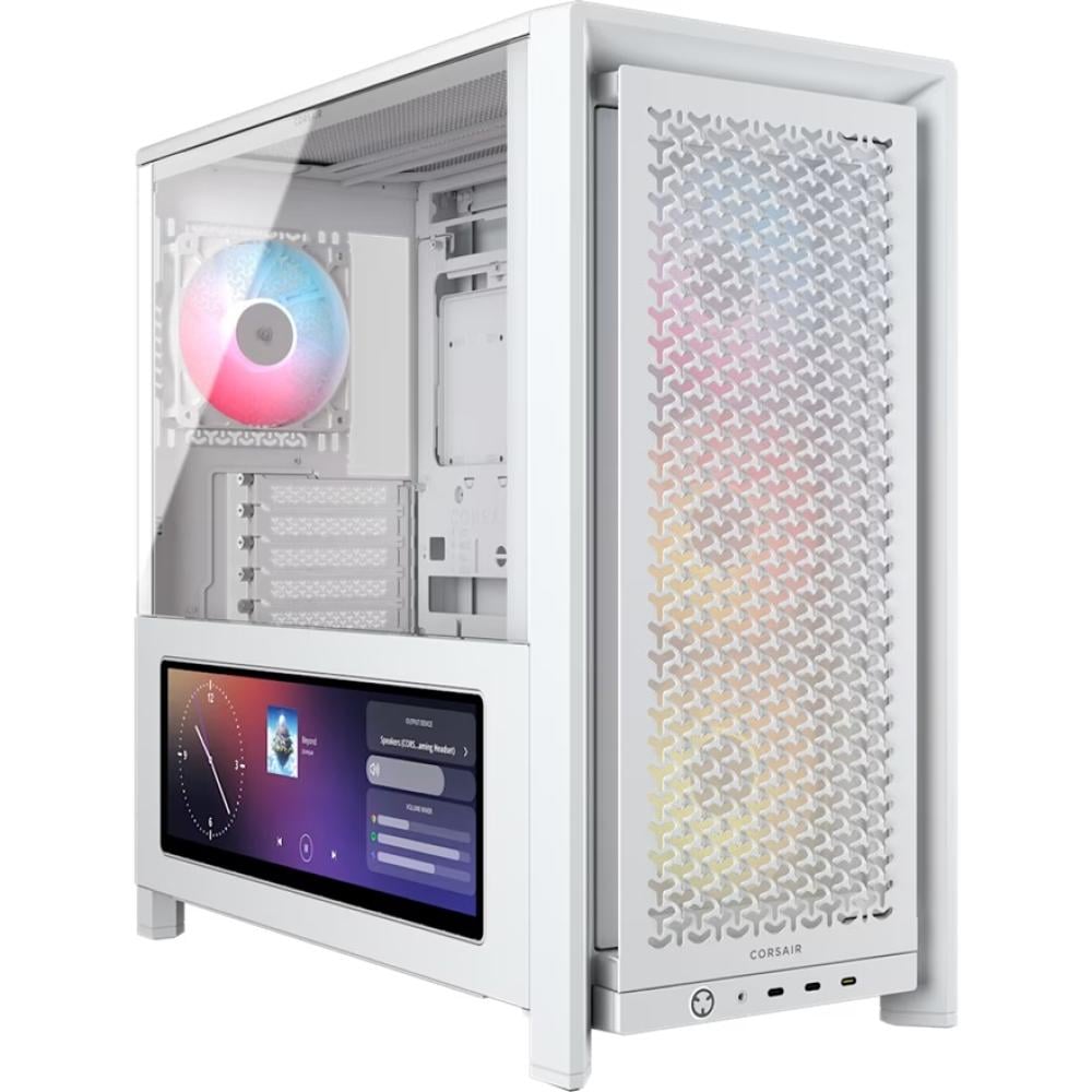 Corsair FRAME 4000D LCD RS ARGB Mid Tower Case White