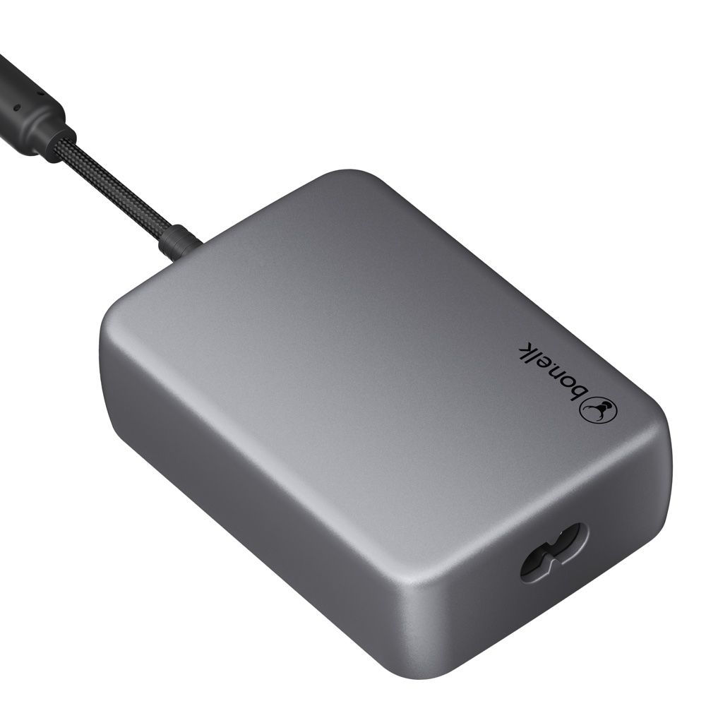 Bonelk 100W GaN Desktop Charger With Built In USB C Cable