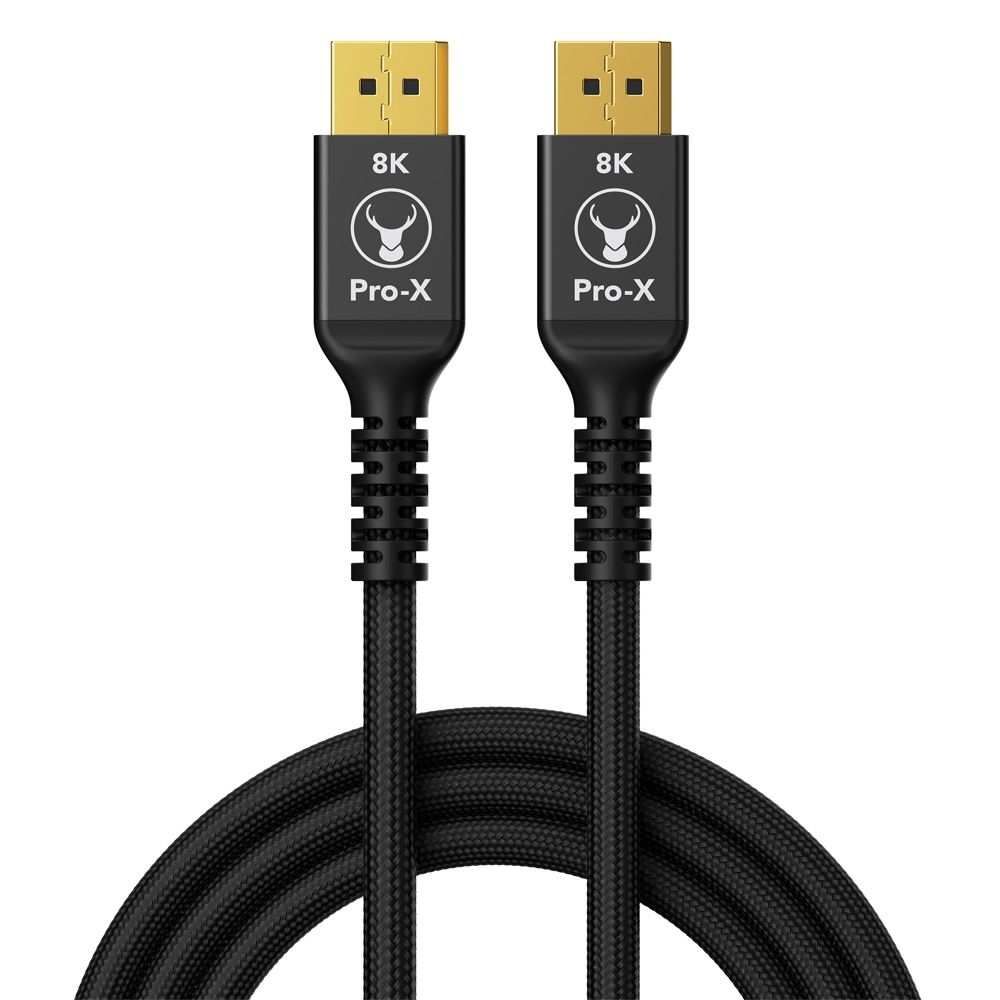 Bonelk Pro X DisplayPort To DisplayPort Cable 1.5m Black
