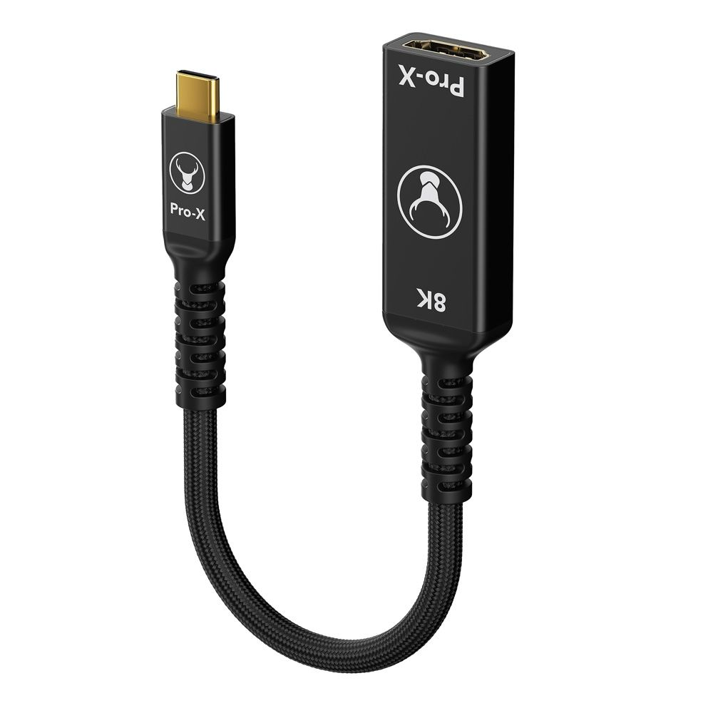 Bonelk Pro X USB C To 8K HDMI Adapter 15cm Black