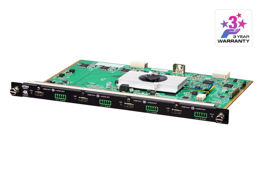 ATEN 4 Port True 4K HDMI Output Board For Modular Matrix Switch