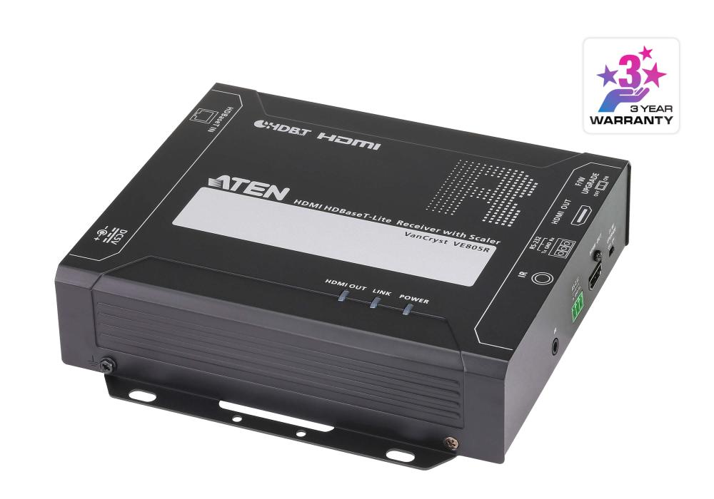 ATEN HDMI HDBaseT Lite Receiver With Scaler 1080p 1920x1080 Up To 70m