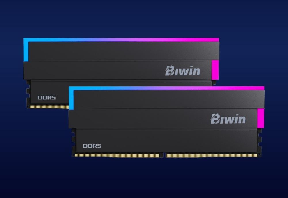 Biwin DW100 RGB DDR5 32GB 6000MHz CL30 Memory Kit 16GB x2