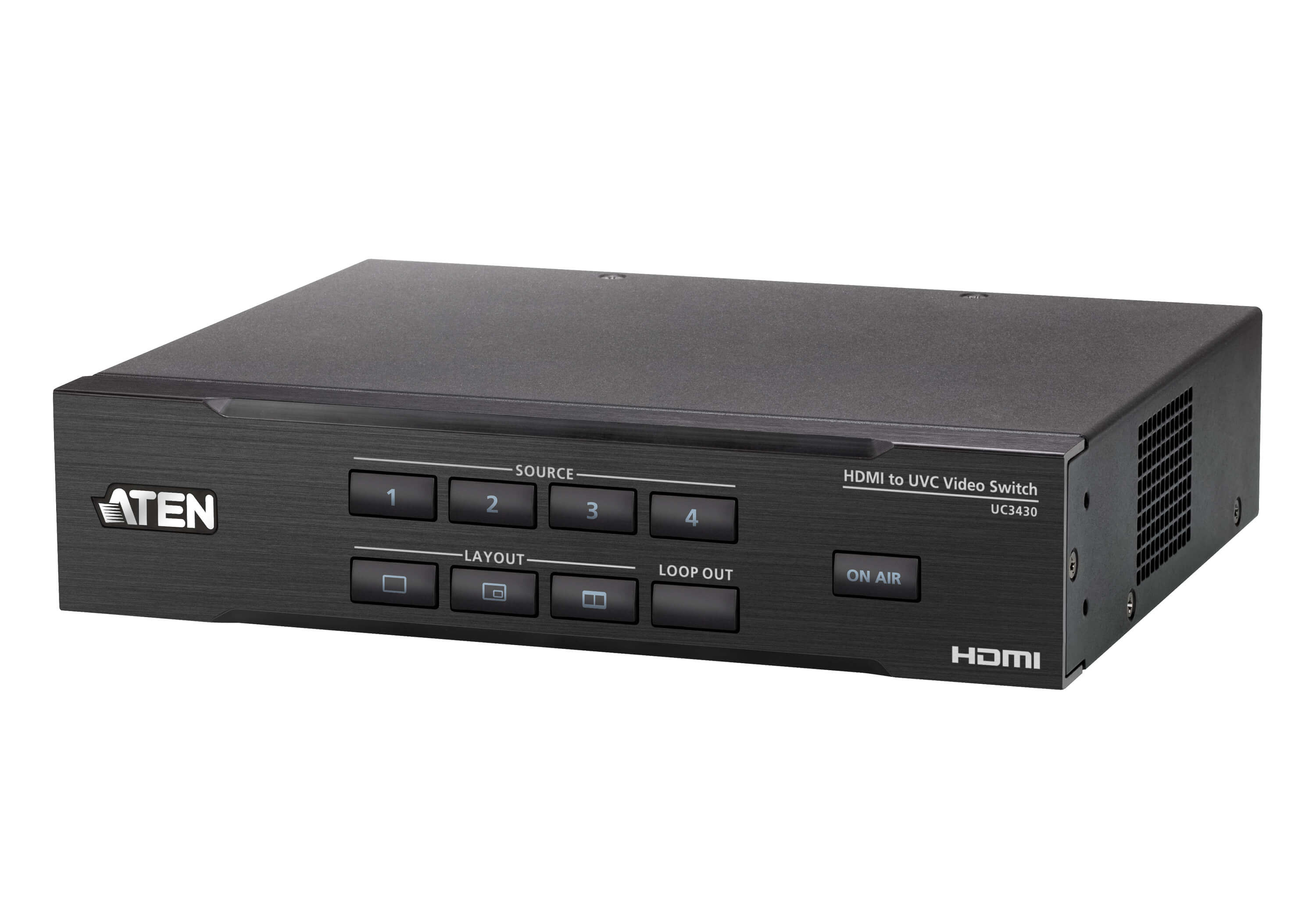 ATEN CAMLIVE Pro 4K 4 Input HDMI To USB Video Switcher