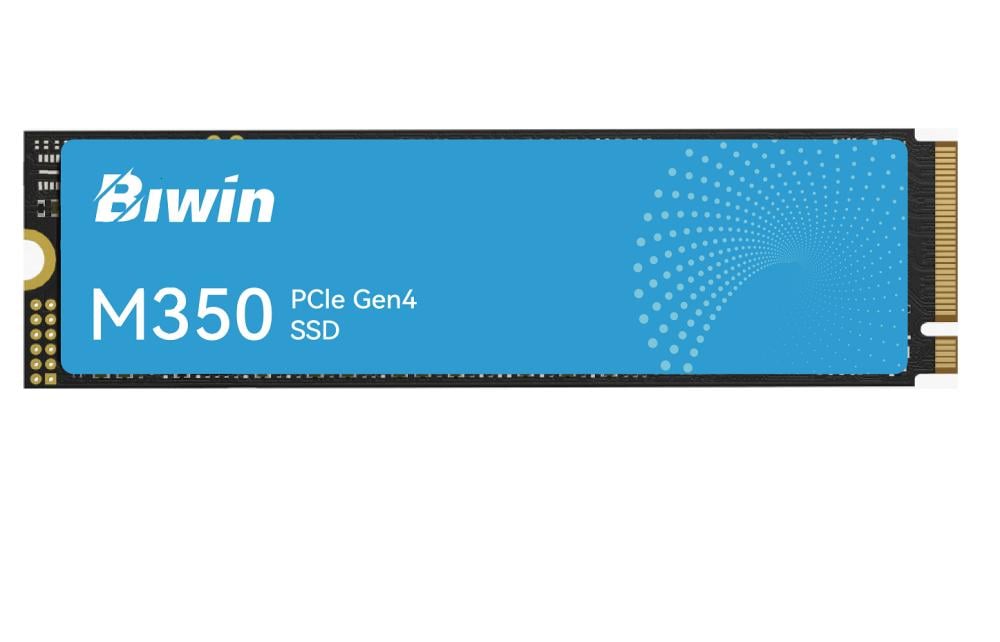 Biwin M350 1TB PCIe 4.0 M.2 NVMe SSD 6000MBs Read Speed
