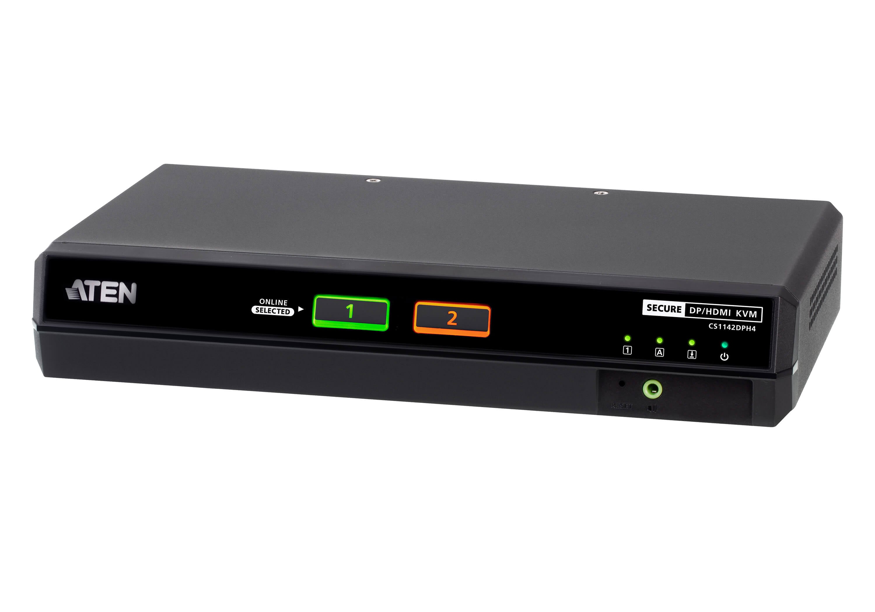 ATEN 2 Port USB 5K 5120x2880 DisplayPort HDMI Dual Display Secure KVM Switch