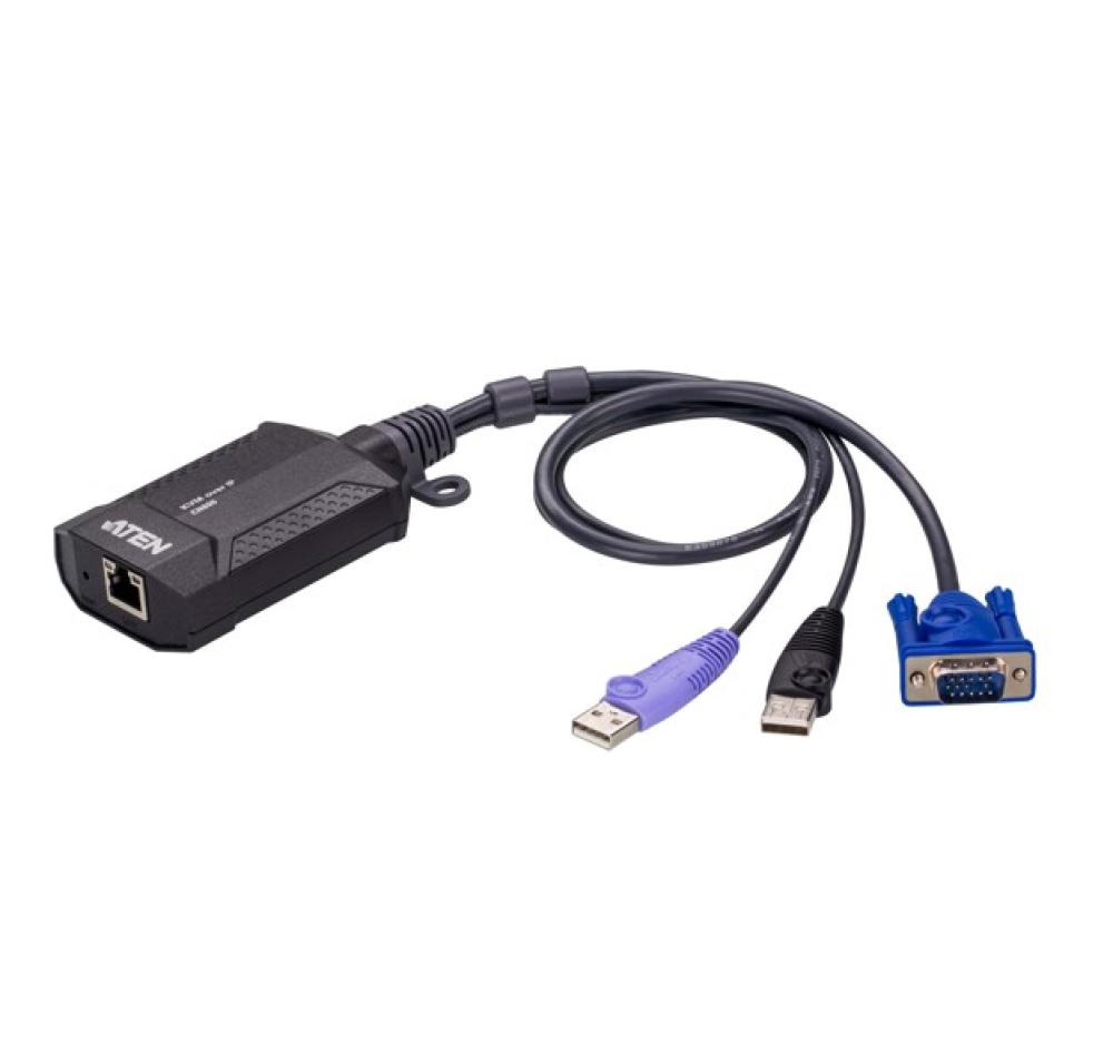 ATEN USB VGA KVM Over IP Mini Switch 1920x1200 Resolution