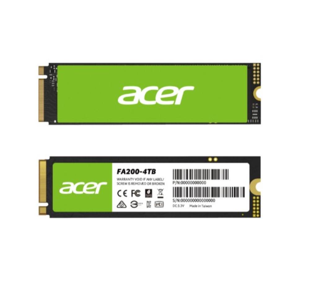 Acer FA200 4TB PCIe Gen4 x4 M.2 NVMe SSD 7100MBs Read Speed