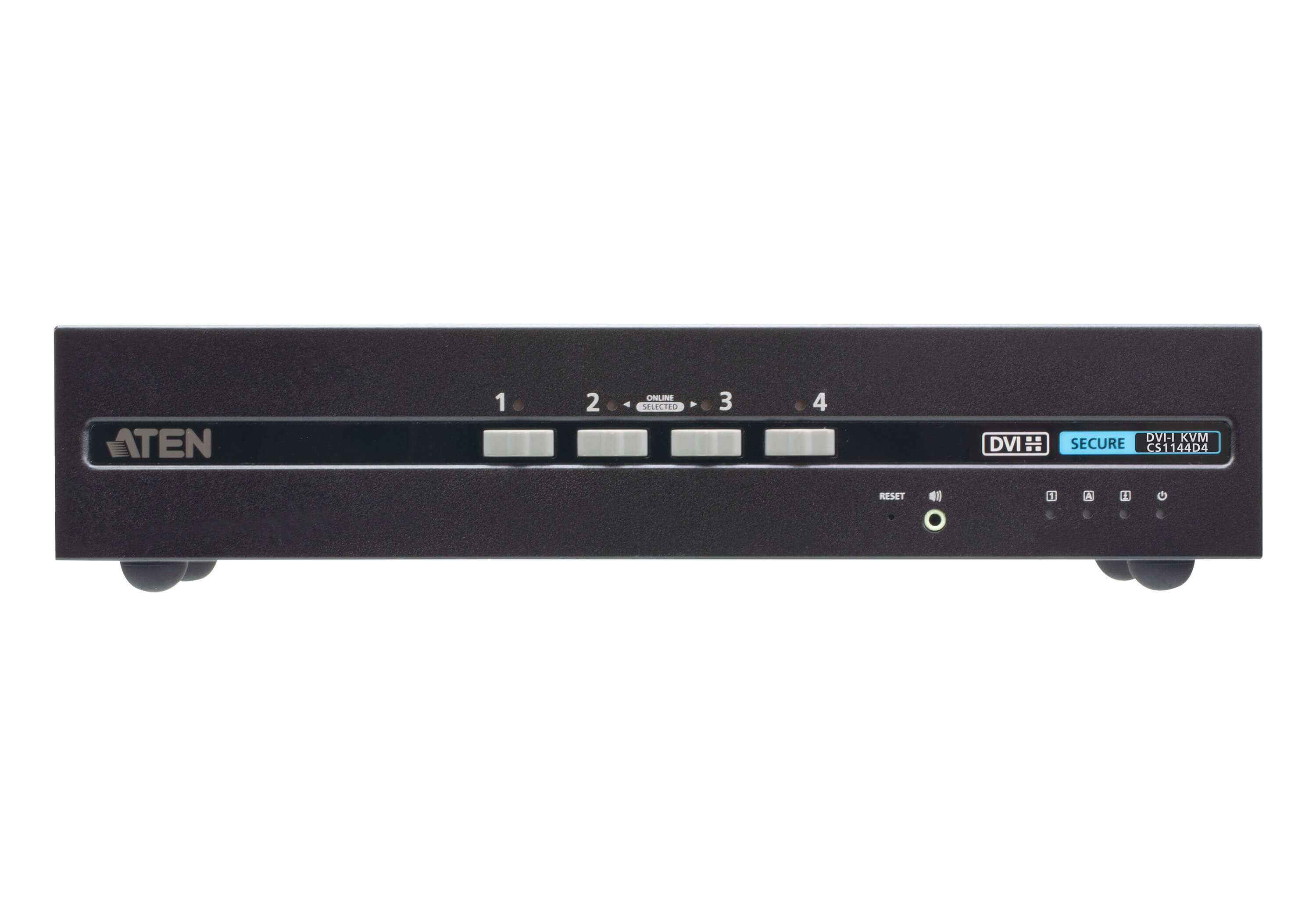 ATEN 4 Port USB DVI Dual Display Secure KVM Switch