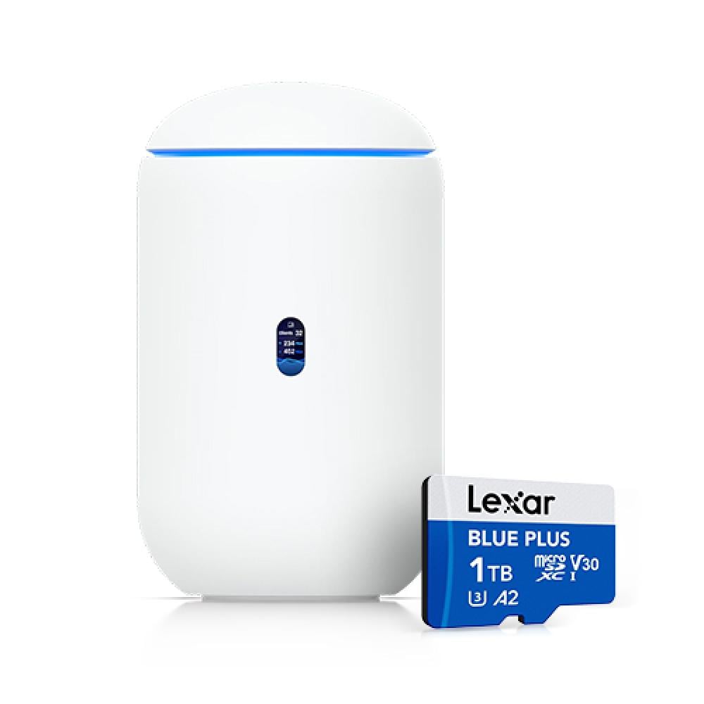 Ubiquiti UniFi Dream Router 7 WiFi Gateway Bundle with 1TB SD