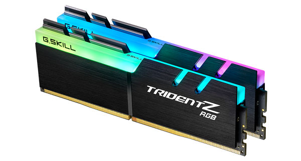 G.skill Tz Rgb 16g Kit 2x 8g Pc4-25600 Ddr4 3200mhz 16-18-18-38 1