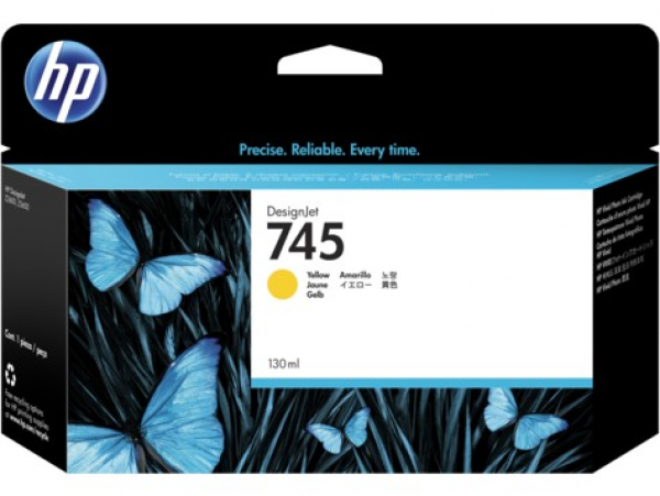 HP Designjet Ink Cartridge No 745 Yellow F9J96A