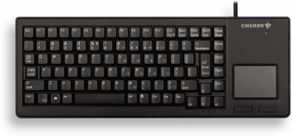 CHERRY Keyboard With Touchpad. 88 Keys. Black. G84-5500LUMEU-2