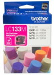 BROTHER Magenta Ink Cart Dcp-j4110dw LC-133M