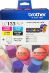 BROTHER Lc133 Photo Value Pack 1xblk 1xcyan LC-133PVP