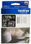 BROTHER Black Ink Cart Dcp-j4110dw LC-137XLBK