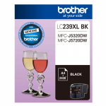 BROTHER Black Ink Cartridge To Suit LC-239XLBK