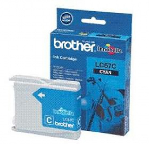 BROTHER Lc57 Cyan Ink 400 Page Yield For 2480 LC-57C