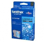 BROTHER Lc67 Cyan Hy Ink 750 Page Yield For LC-67HYC