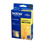 BROTHER Lc67 Yellow Hy Ink 750 Page Yield For LC-67HYY