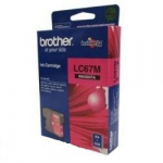 BROTHER Lc67 Magenta Ink 325 Page Yield For LC-67M