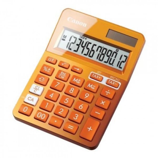 CANON Orange Desktop Tax LS123KMOR