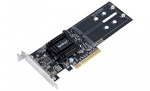 Synology Adapter Card Supporting M.2 SATA SSD NAS Accessories (M2D18)