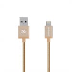 Mbeat  'toughlink' Gold 1.2m Metal Braided Mfi Lightning Cable MB-ICA-GLD
