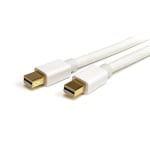 STARTECH 2m (6 Ft) White Mini Displayport Cable MDPMM2MW