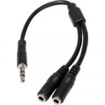 STARTECH Slim Stereo Splitter Cable - 3.5mm Male MUY1MFFS