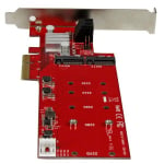 Startech 2X M.2 NGFF SSD Raid Controller Card Controller (PEXM2SAT3422)